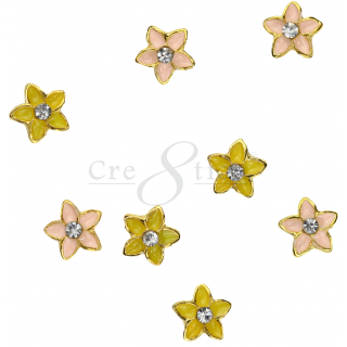 Cre8tion Nail Art Charms, Pink, D31